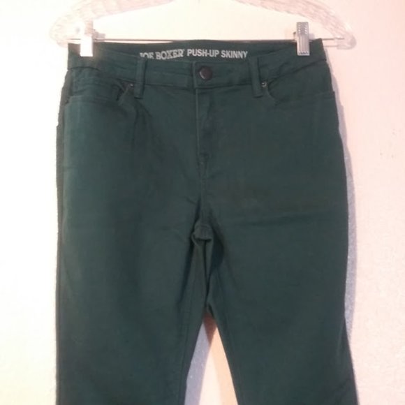 Joe Boxer women's size 7 teal green push-up pants - Picture 2 of 12